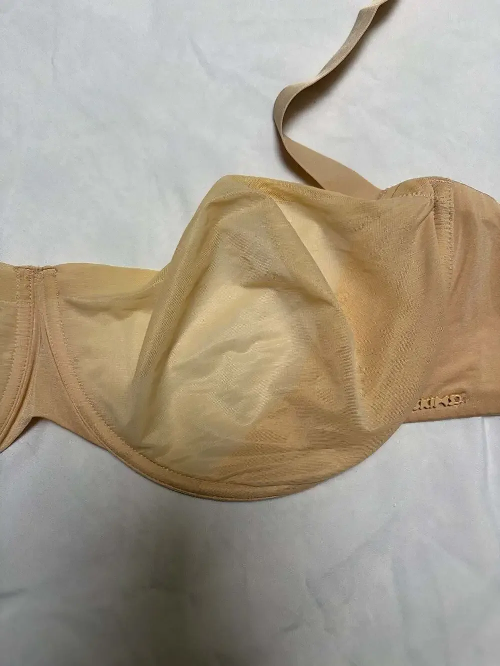 SKIMS Fits Everybody Unlined Underwire Bra 38DDD - Picture 8 of 9
